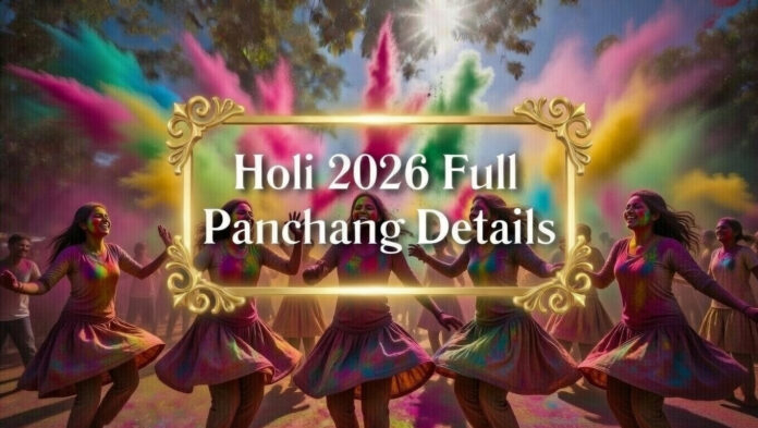 People celebrating Holi with colorful powder