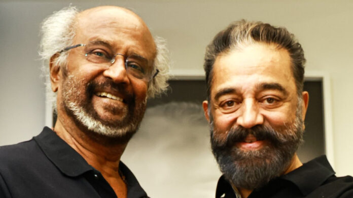 Rajinikanth and Kamal Haasan reunion film announcement visual
