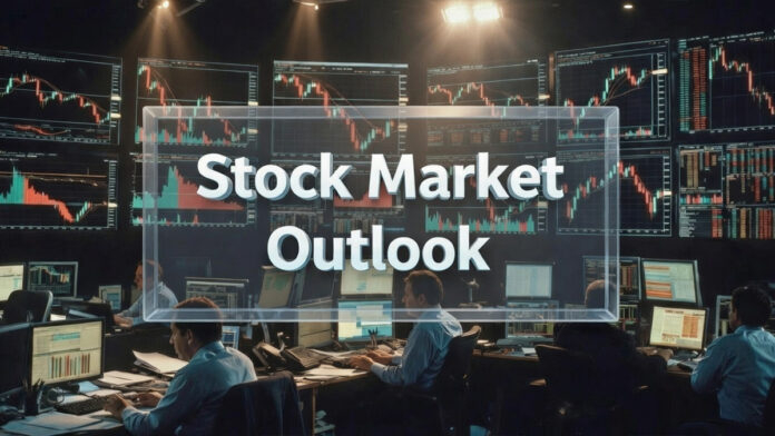 Traders watching stock charts after market fall
