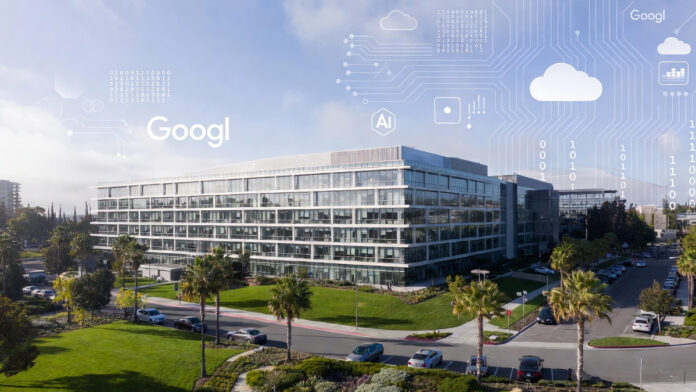 Alphabet headquarters in Mountain View after reporting $400 billion annual revenue milestone