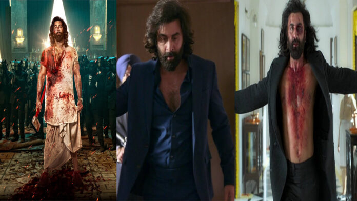 animal-park-ranbir-kapoor-d Ranbir Kapoor intense look representing Animal Park sequel with darker psychological theme.