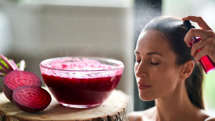 DIY beetroot hair tonic for hair growth and shine