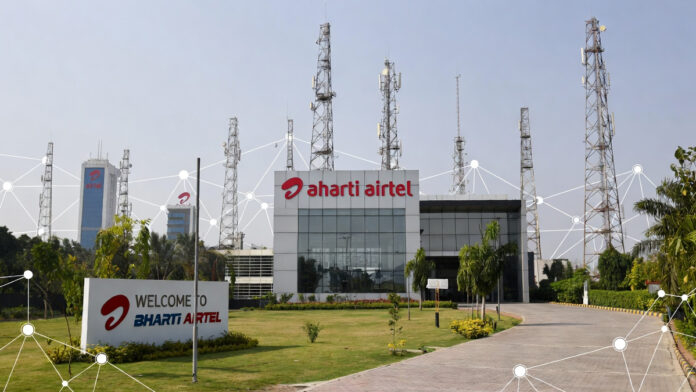 Bharti Airtel headquarters in New Delhi after Q3 FY26 results showing profit decline