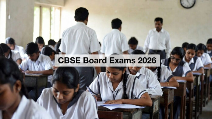CBSE Board Exam 2026 students writing exams under new rules