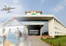 India’s DGCA Introduces 48-Hour Free Cancellation Rule for Airline Tickets — New 7- and 15-Day Conditions Explained DGCA headquarters in New Delhi with passengers at an Indian airport terminal following new refund rule announcement