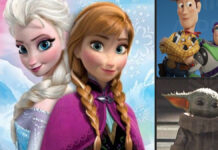 Disney Sets 2026 Release Dates for Frozen 3, Toy Story 5 and More in Massive Franchise Lineup Collage of Disney’s upcoming 2026 films including Frozen 3 and Toy Story 5