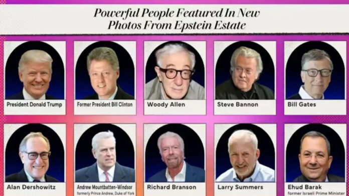 Epstein files final list released by US Justice Department