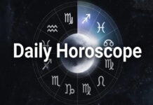 February 12, 2026 Horoscope: Auspicious Planetary Combinations Form as Moon Transits from Scorpio to Sagittarius Zodiac wheel showing Moon transit from Scorpio to Sagittarius on February 12, 2026