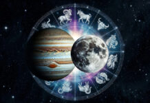 Gajakesari Yoga 2026: Powerful Planetary Alignment May Bring Promotions, Wealth & Success for These Zodiac Signs Jupiter and Moon alignment symbolizing Gajakesari Yoga