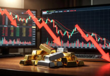 Gold, Silver Prices Extend Sharp Fall: MCX Gold Drops to ₹1.34 Lakh, Silver Slides 12% Gold and silver prices crash sharply in Indian bullion market today