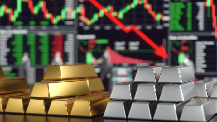 Gold and silver prices fall sharply in Indian bullion market today