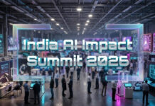 Expo Closed to Public Feb 19 as India AI Impact Summit Extended Due to Overwhelming Demand Large crowd attending artificial intelligence summit exhibition hall