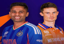 India vs Netherlands: Team India Likely to Rotate Bowlers, Bench Strength Under Spotlight Before Super 8 Indian cricket players discussing strategy during match
