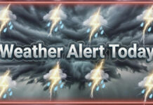 Weather Alert: Snow Likely in Uttarakhand, Cold Wave to Intensify in Northwest India; Heavy Winds & Rain Warning for South and Islands Snowfall in Uttarakhand mountains and storm clouds over coastal India
