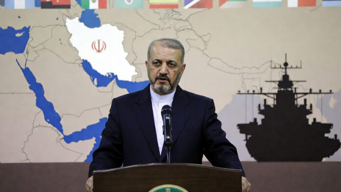 Iranian Foreign Minister Abbas Araghchi speaks amid US military deployment and nuclear talks