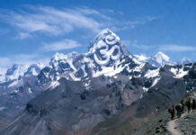 Kailash Mansarovar Yatra 2026: How to Travel Without a Passport or Visa via India Route Adi Kailash mountain and Om Parvat snow OM symbol in Uttarakhand during Kailash Mansarovar Yatra 2026