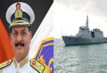 Navy Chief Calls for United Maritime Action as Threats Rise in Indian Ocean Indian Navy chief addressing maritime security conference in Goa