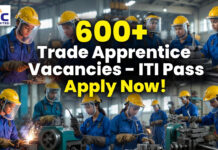 NLC India Announces 607 Trade Apprentice Vacancies for 2026 – ITI Holders Apply Online Now! oung trade apprentices in safety gear welding and training in industrial workshop for NLC India Recruitment 2026