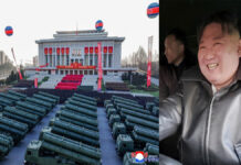 North Korea Deploys 50 New Rocket Launchers Ahead of Party Meeting, Raising Regional Security Concerns North Korean mobile rocket launcher vehicles displayed during military event