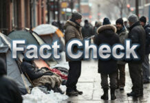 Fact Check: No Record of “Mayor Mamdani” Order as NYC Reviews Homeless Encampment Policy Homeless encampment tents on a New York City sidewalk in winter