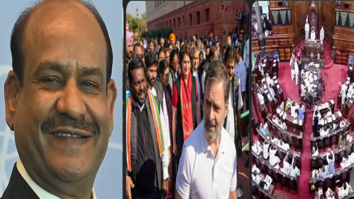 Opposition parties plan no-confidence motion against Lok Sabha Speaker Om Birla amid controversy