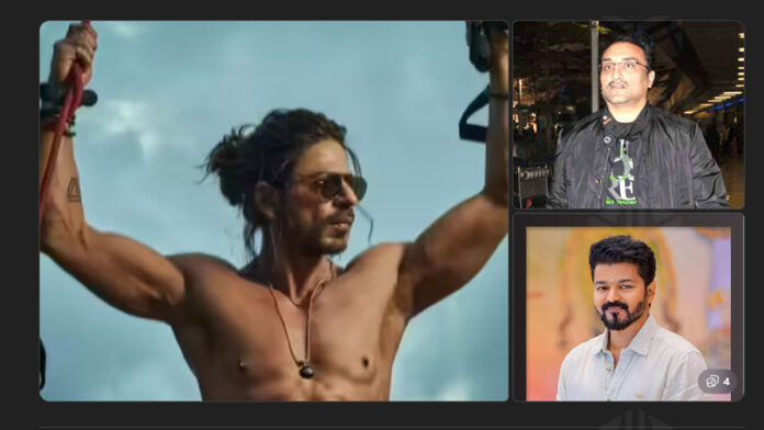 Shah Rukh Khan and Aditya Chopra discussing Pathaan 2 production plans