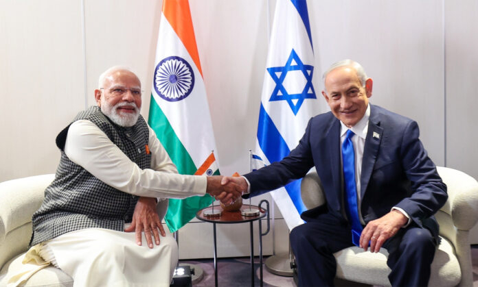 Prime Minister Narendra Modi addressing the Israeli Knesset during official state visit