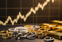 Bullion Market Rally: Silver Jumps ₹10,000, Gold Surges Nearly ₹2,000 in Strong MCX Trade Gold and silver bars displayed in bullion market reflecting sharp price rise