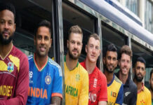 Super Eight Line-Up Confirmed at the ICC T20 World Cup — Full Schedule & Group Breakdown T20 World Cup stadium with Super Eight tournament bracket graphic