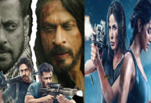 ‘Tiger vs Pathaan’ Put on Hold: Salman Khan–Shah Rukh Khan Mega Film Reportedly Delayed Over Budget Concerns Salman Khan and Shah Rukh Khan representing the delayed Tiger vs Pathaan film