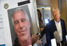 Trump Responds After Name Appears in Jeffrey Epstein Files; Documents Show Mentions but No Criminal Charges Donald Trump speaking to reporters during an official press briefing
