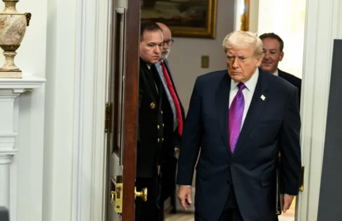 President Donald Trump - Security presence outside Mar-a-Lago estate after armed intruder incident