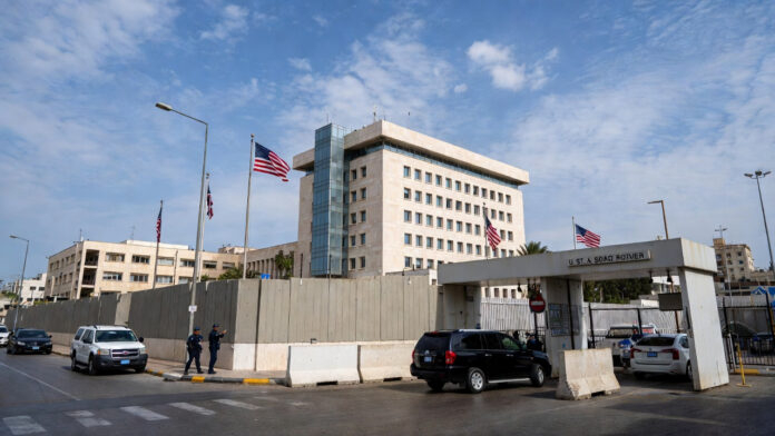 US Embassy in Beirut after State Department orders partial evacuation amid rising Iran tensions