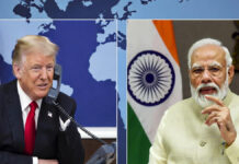 Trump Cuts India Tariffs to 18%, Announces Major US-India Trade Deal After Call With PM Modi Donald Trump and Narendra Modi during discussions on the US-India trade deal and tariff reduction