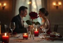 Valentine’s Day 2026 Guide — Simple, Romantic & Budget-Friendly Ideas to Make the Day Truly Special Romantic Valentine’s Day candlelight dinner setup