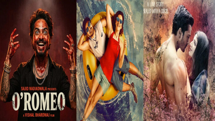 Valentine’s Week 2026 Bollywood movie trailers featuring O’ Romeo, Tu Yaa Main, and Sanam Teri Kasam 2
