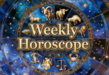 Weekly Horoscope (Feb 16–22, 2026): Major Planetary Shifts to Impact All 12 Zodiac Signs — Career Gains for Some, Caution for Others Weekly horoscope zodiac wheel illustration for February 16–22, 2026