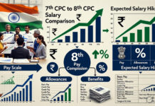 8th Pay Commission Update: Government Seeks Suggestions as Salary Hike Hopes Rise for Millions of Employees Central government employees discussing salary hike expectations after 8th Pay Commission update in India.