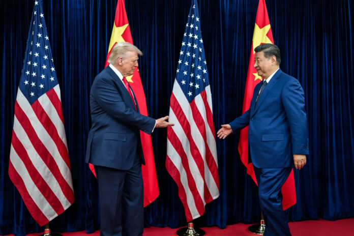 Donald-Trump--Xi-Jinping President Donald Trump participates in a bilateral meeting with Chinese President Xi Jinping
