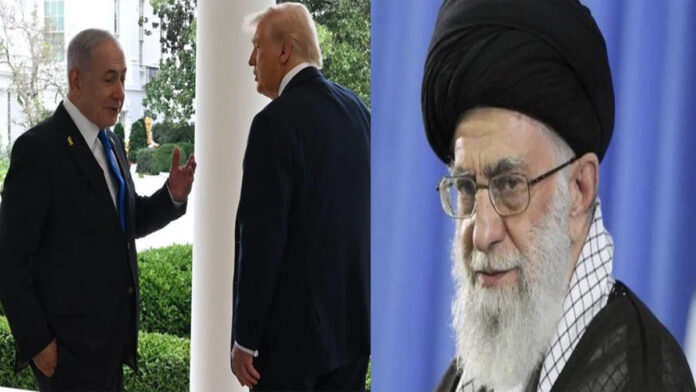 Netanyahu and Trump plotting the assassination of Ayatollah Ali Khamenei