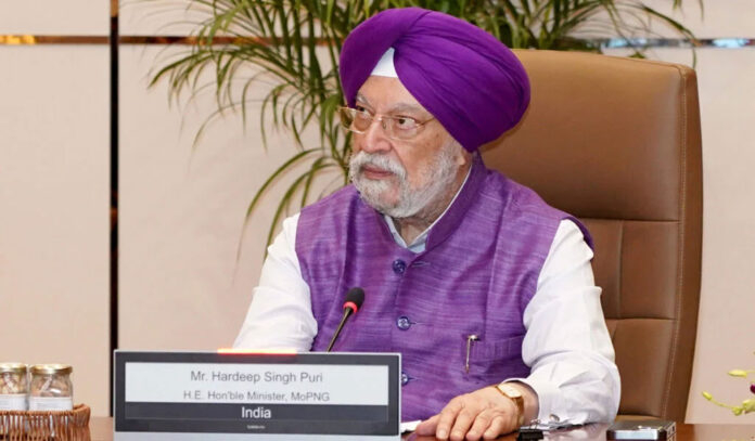 Petroleum Minister Hardeep Puri