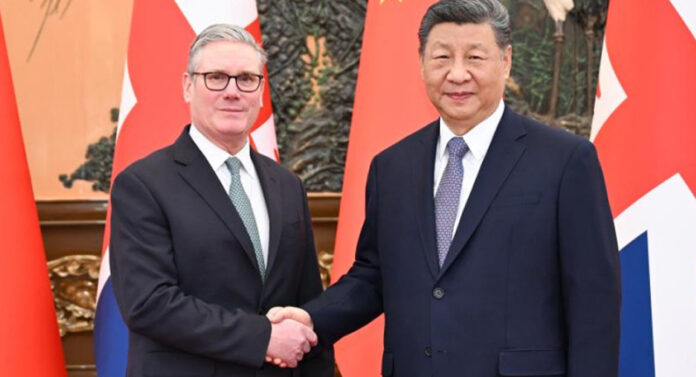 President Xi Jinping Meets with U.K. Prime Minister Keir Starmer