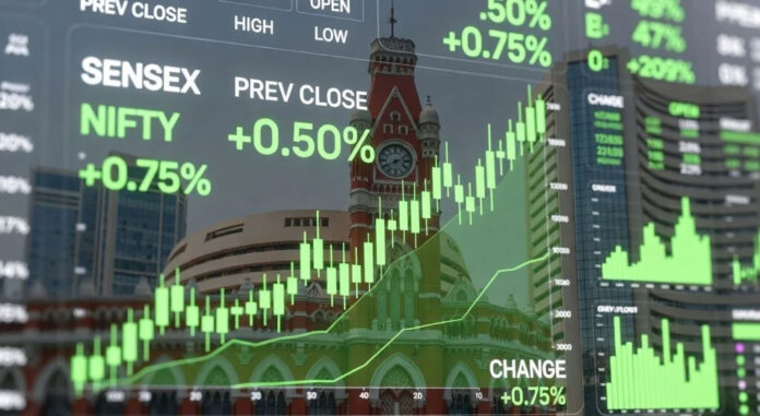 Sensex Nifty surge Indian stock market rebound March 2026