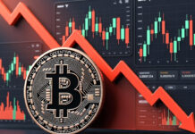 Crypto Market Plunges: Bitcoin Drops 10% as War Fears Shake Global Investors Bitcoin price crash chart showing sharp decline in cryptocurrency market