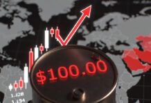 Oil Prices Surge Past $100 Per Barrel as Iran–Israel Conflict Sparks Global Energy Shock Global crude oil prices surge above $100 per barrel amid Middle East conflict