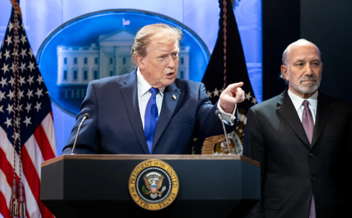 Donald Trump reacting to Iran attack on Qatar LNG hub and Diego Garcia threat during rising global tensions