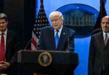Trump Administration Launches New Global Trade Probe After Supreme Court Tariff Ruling Donald Trump announcing new Section 301 trade investigation targeting foreign manufacturing and tariffs