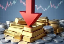Gold & Silver Prices Fall Sharply; Silver Drops ₹9,050, Gold Down ₹2,360 Amid Global Tensions gold silver price fall India bullion market March 2026