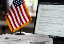US Changes H-1B Visa Rules: New Selection System May Boost Chances for High-Skilled Indian Tech Workers H1B visa documents with US flag representing USCIS immigration rule changes for skilled workers