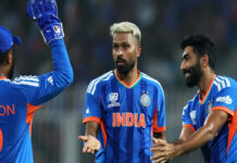 IND vs ENG Semi-Final: Hardik Pandya Eyes Major T20I Record, Needs 23 Runs to Overtake KL Rahul Hardik Pandya batting during a T20 World Cup match as he approaches a major T20I record against England.